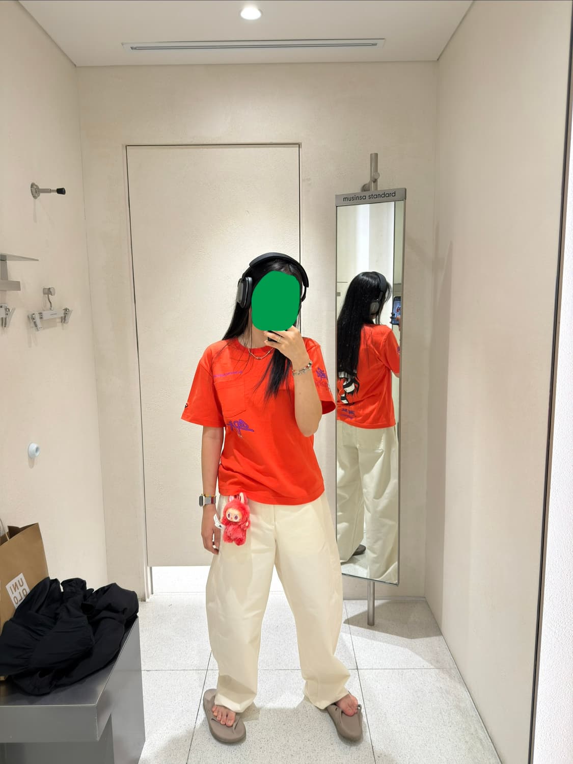 크롬하츠 매티보이 새디스틱 립스틱 티셔츠 레드 상품이미지1