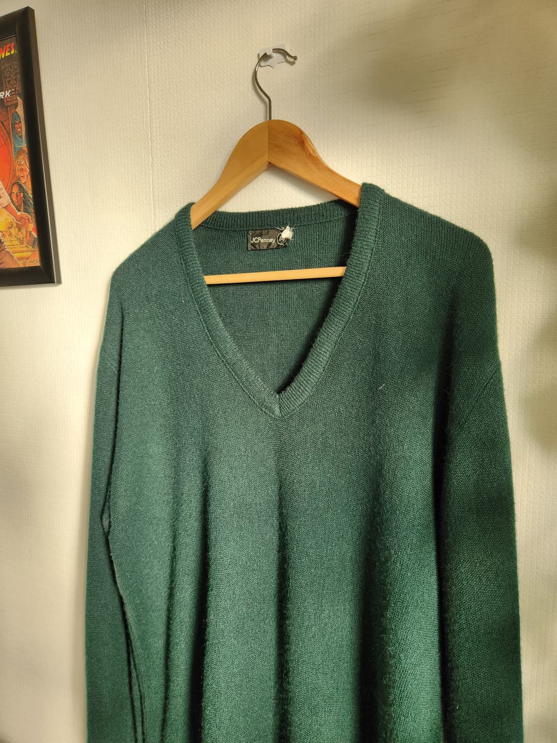80s 제이씨페니 브이넥 스웨터(USAmade) 상품이미지2