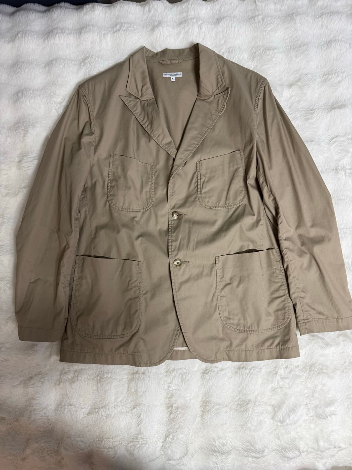 [L] 엔지니어드 가먼츠 NB자켓 베이지 상품이미지1