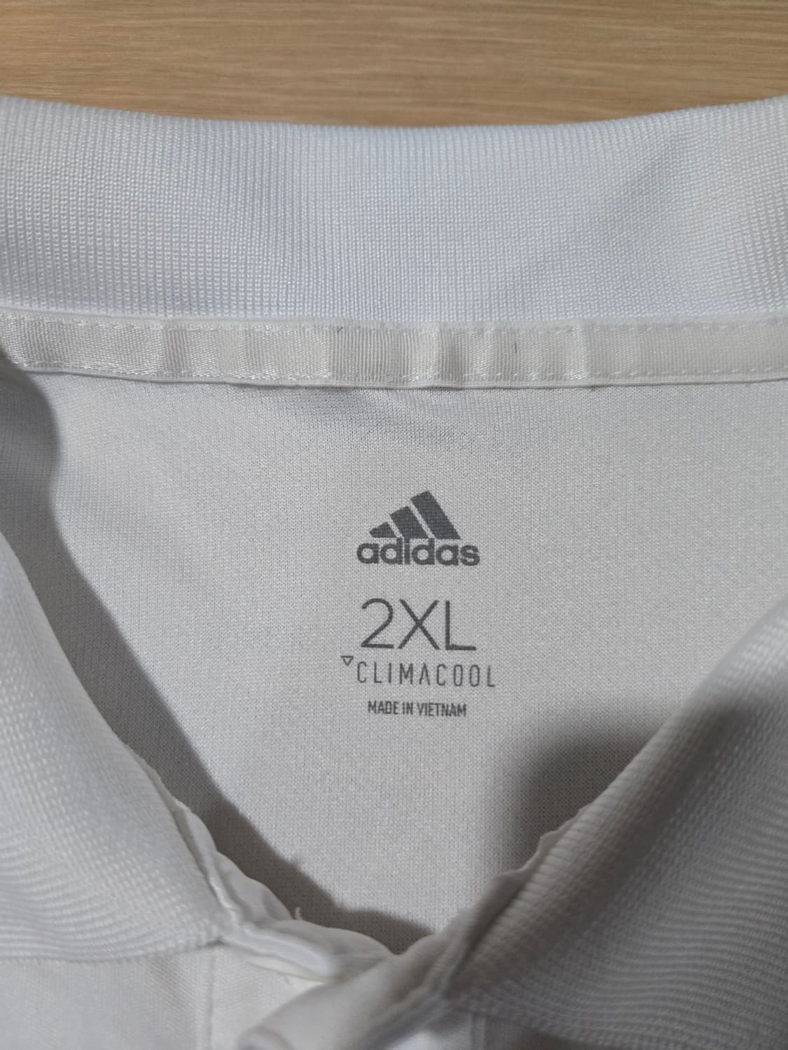 아디다스 클라이마쿨 2XL 화이트 반팔티 상품이미지3