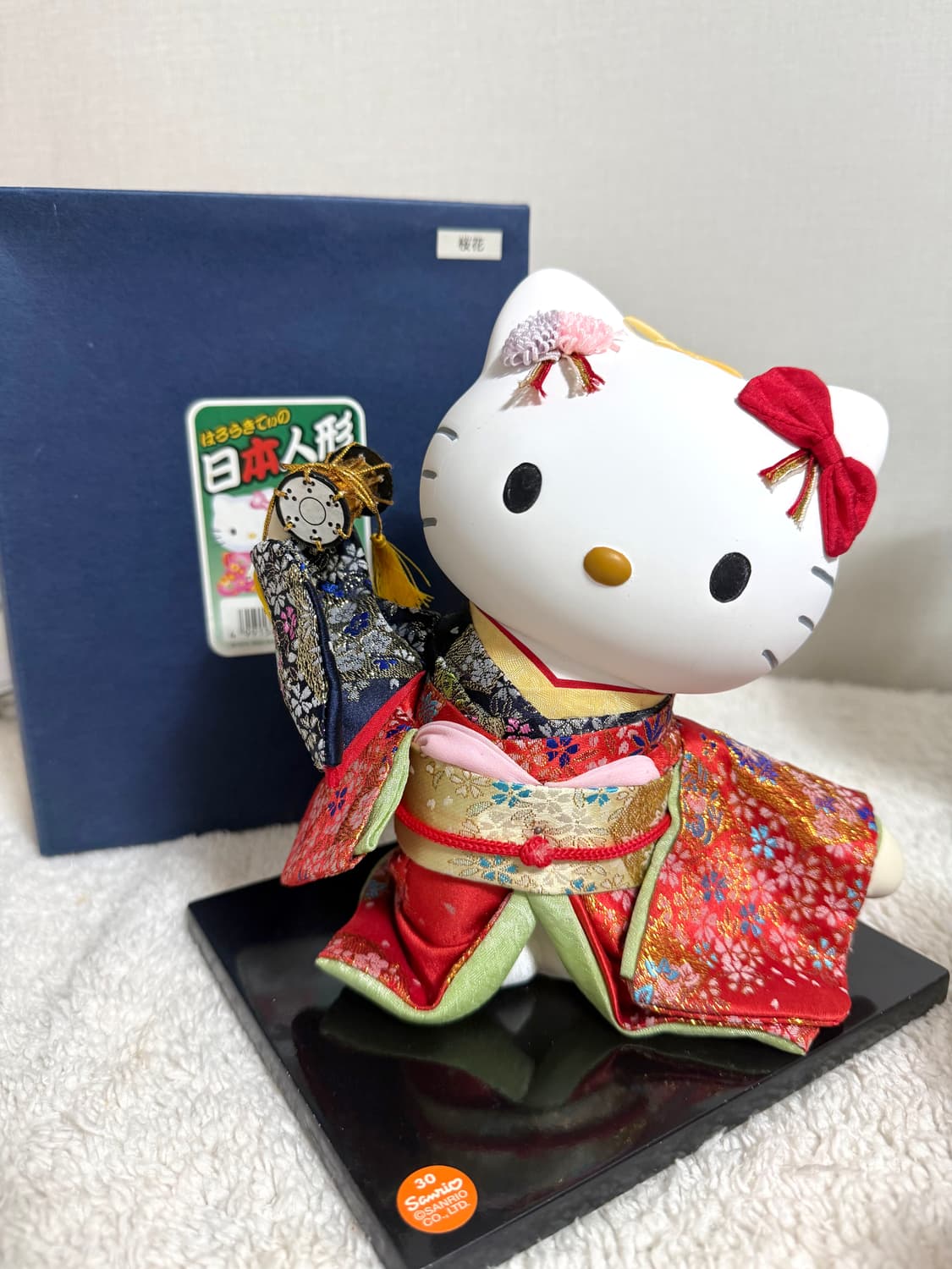 고전키티 기모노 도자기 피규어 상품이미지1