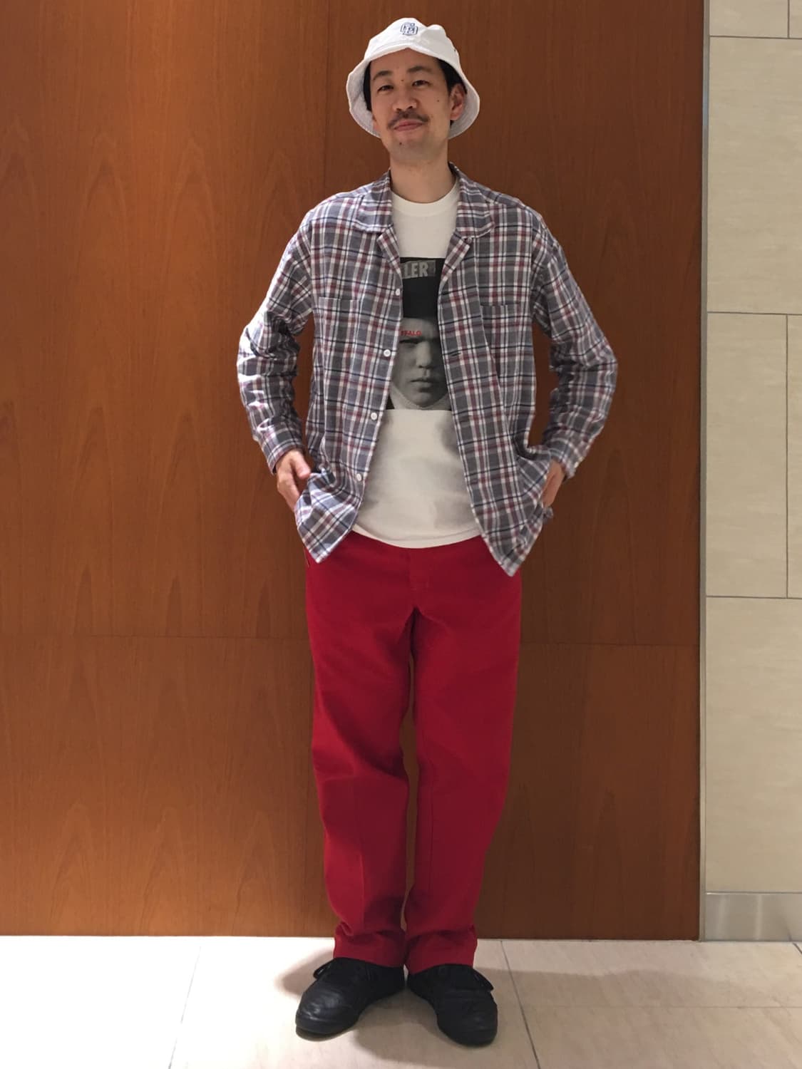 monkey time Flannel Open Collar Shirt 상품이미지3