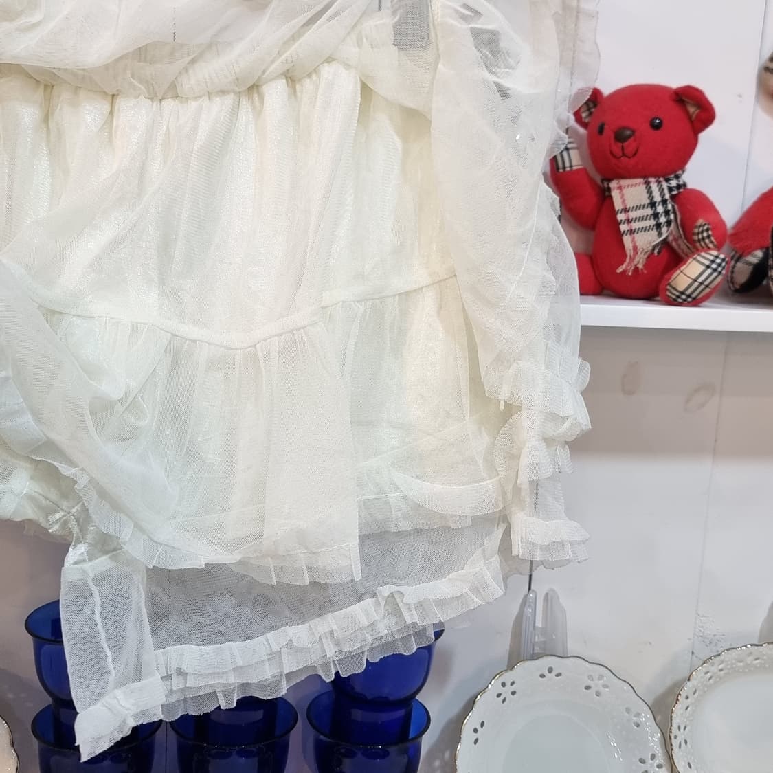 아이보리 캉캉 튤 스커트 상품이미지7