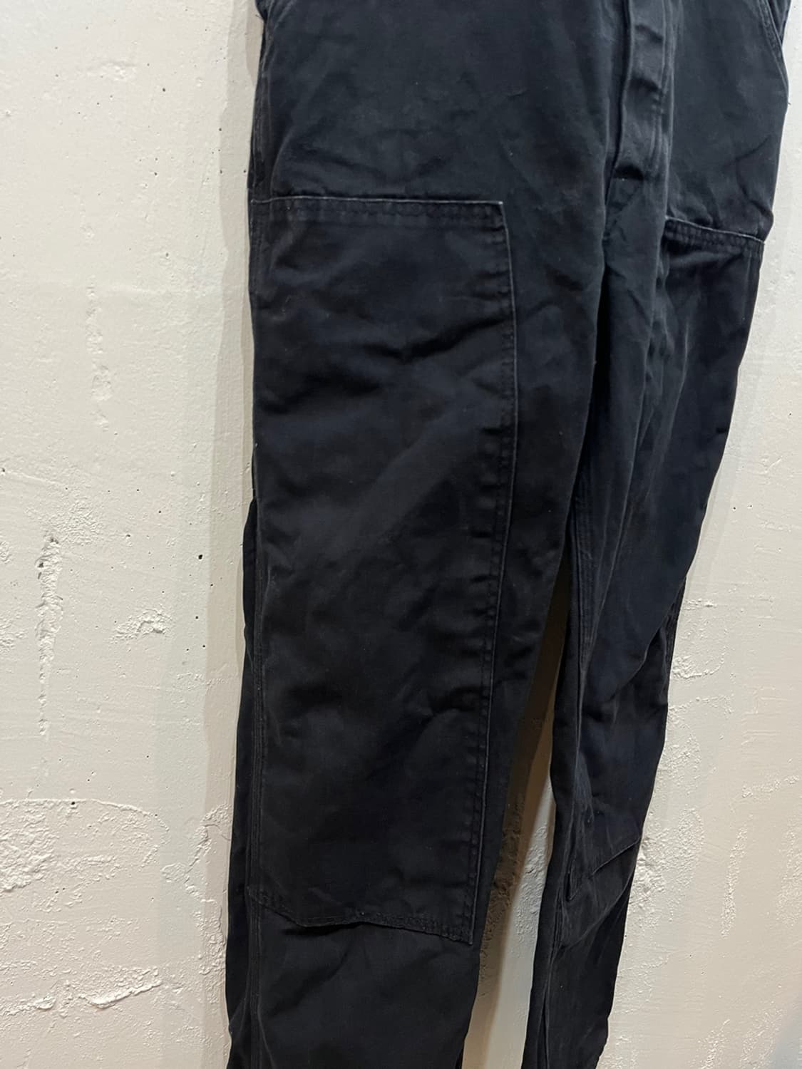 90년대 Round House 캔버스 더블니 오버롤 Made in USA 상품이미지7