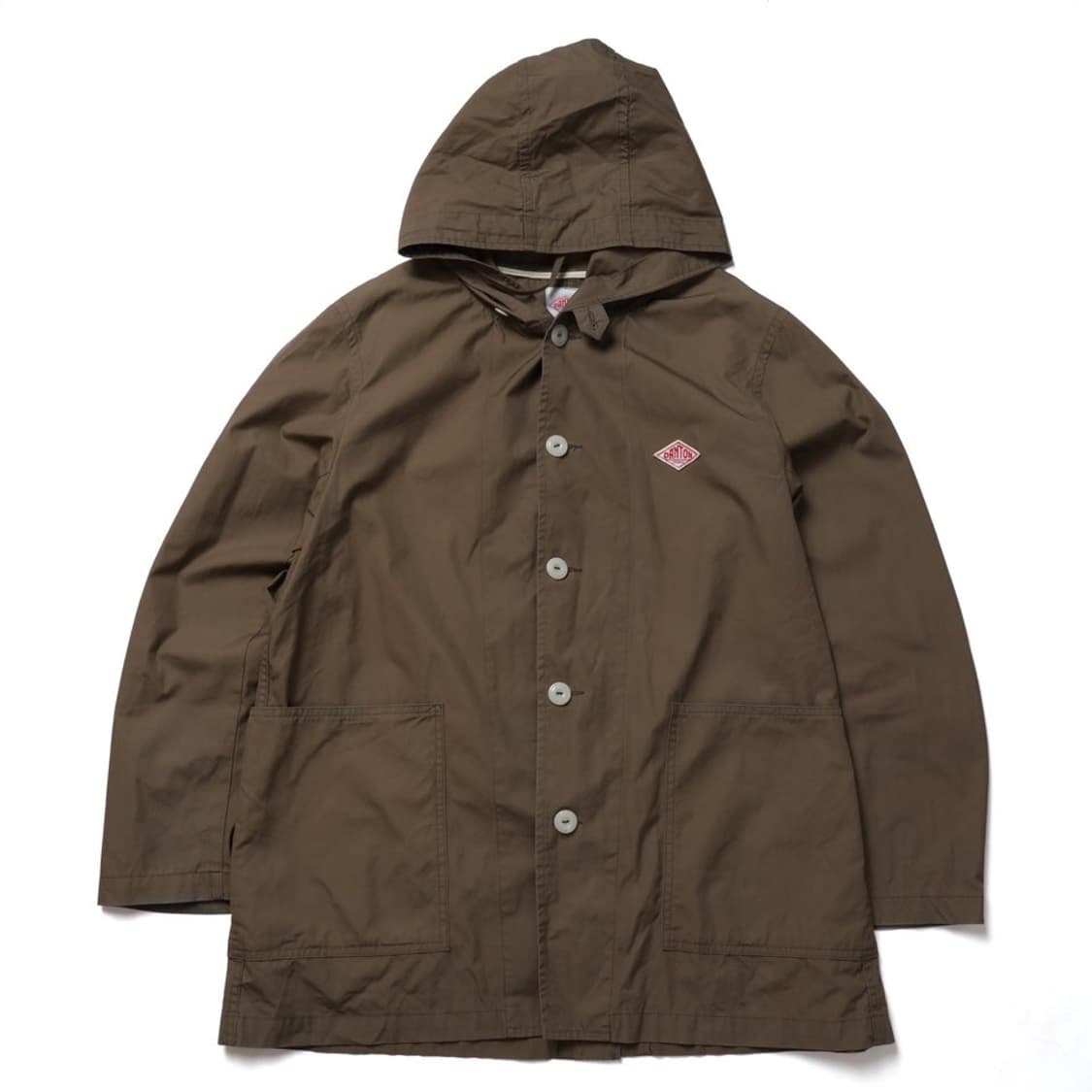 단톤 DANTON Button Hoodie Half Coat    상품이미지1