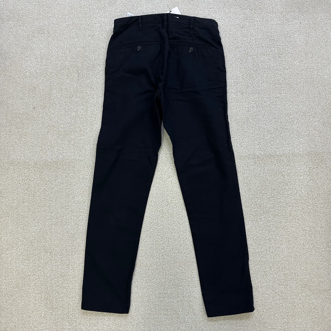 38 새상품 자라 일자 블랙 팬츠 0317D  상품이미지6