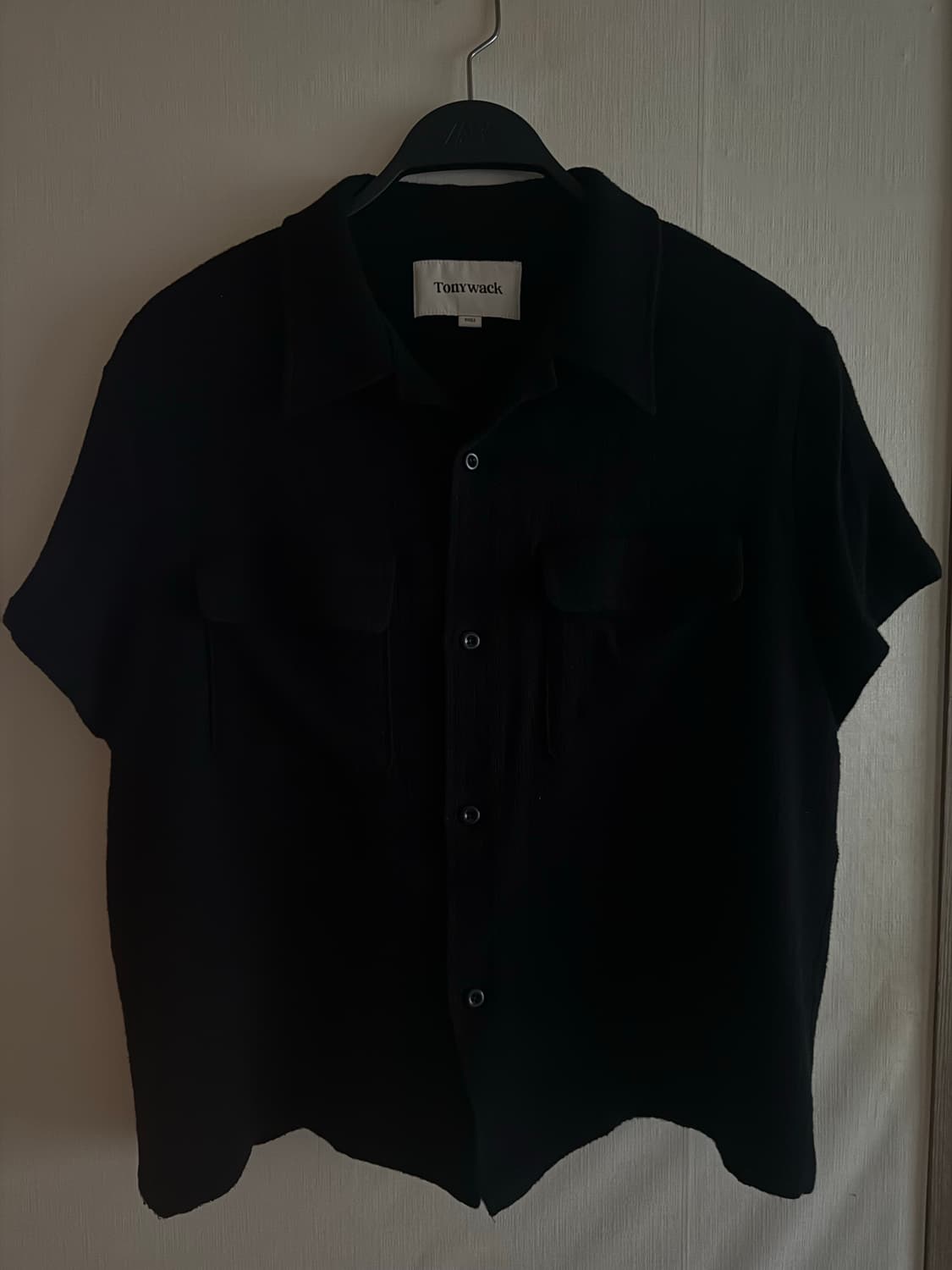 토니웩 24ss Linen Rayon Tweed Shirt 상품이미지1