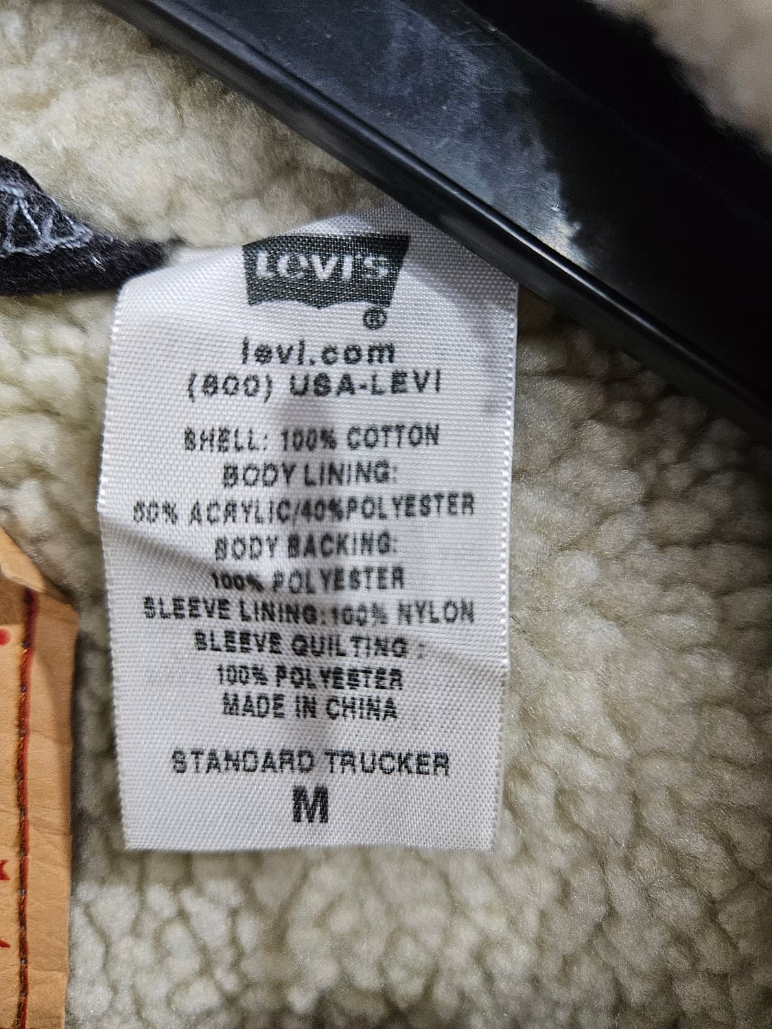 리바이스 블랙컬러 남성 100 코듀로이 자켓  상품이미지10