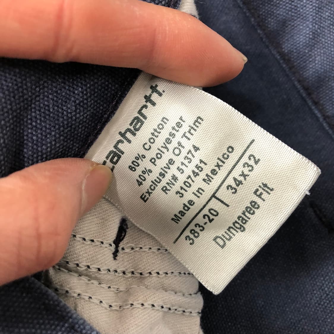 칼하트 덩가리핏 팬츠  상품이미지8