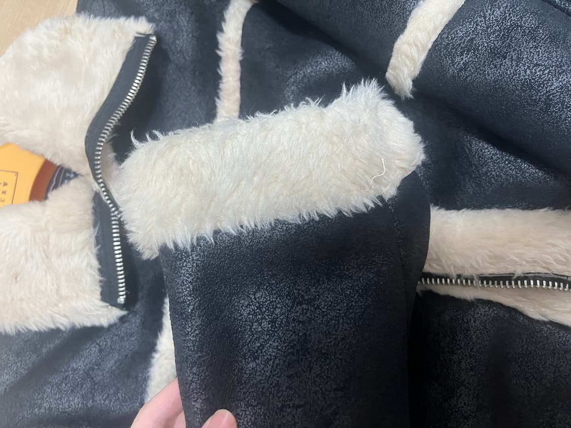 로맨틱크라운 무스탕 레더 자켓 상품이미지10