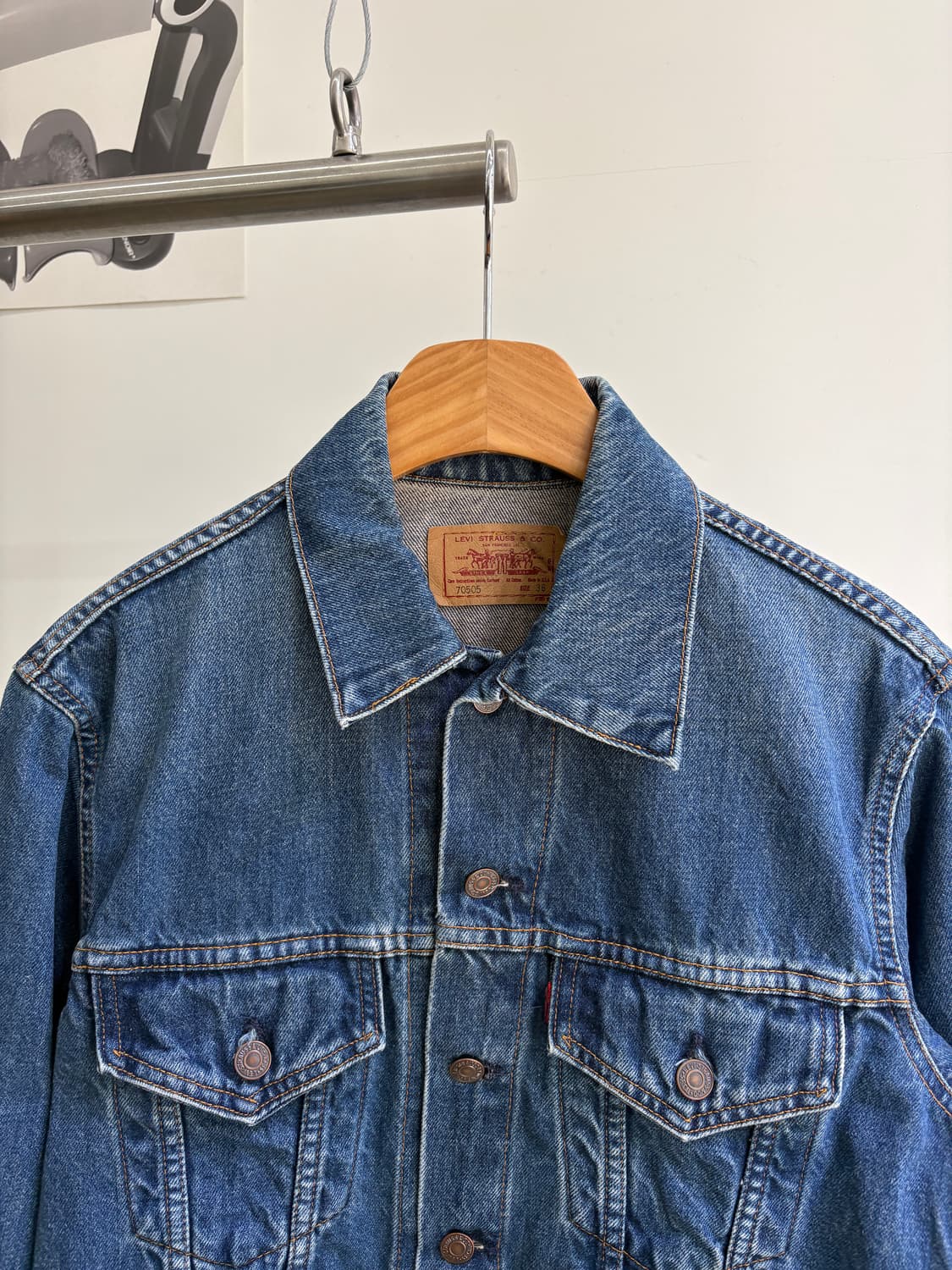 90s LEVIS (Made in USA) 데님자켓 상품이미지2