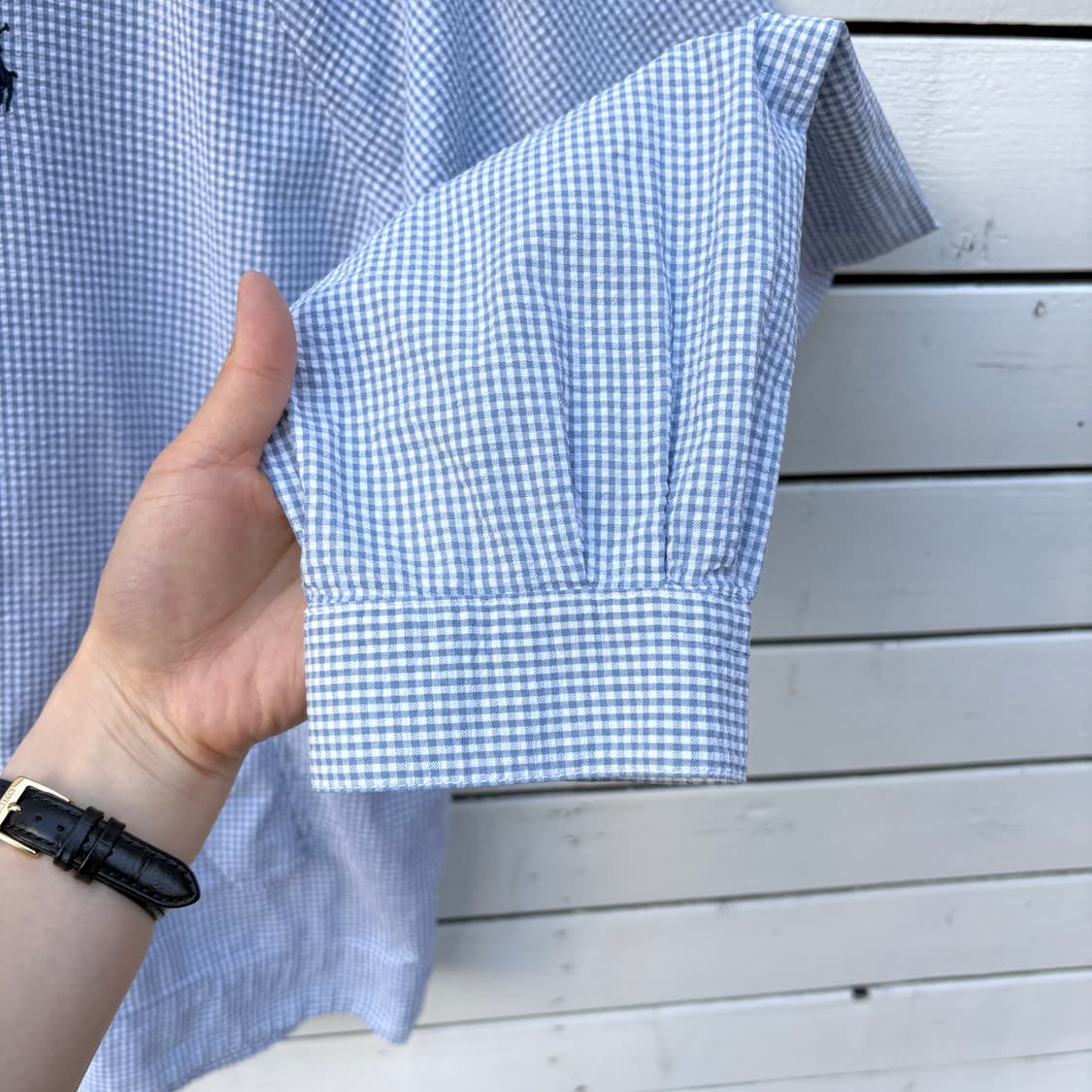 Polo 폴로 시어서커 체크 자켓 상품이미지7