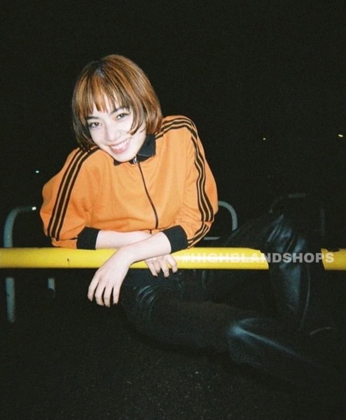 80's 아디다스 빈티지 서독제 고마츠 나나 져지 오렌지 상품이미지5