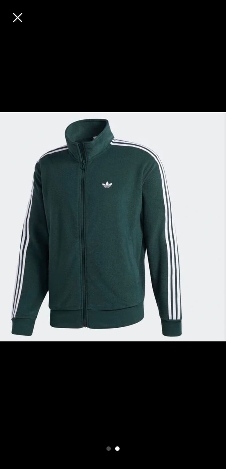 아디다스 손나은 오버핏 부클자켓 그린  M(105) 상품이미지2