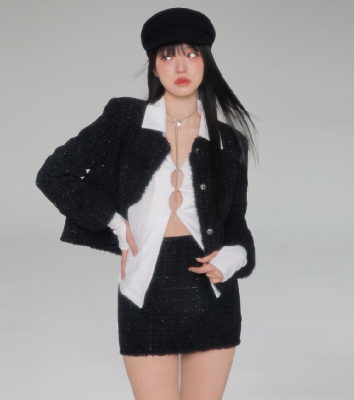 뉴얼린 제니 트위드 상품이미지1