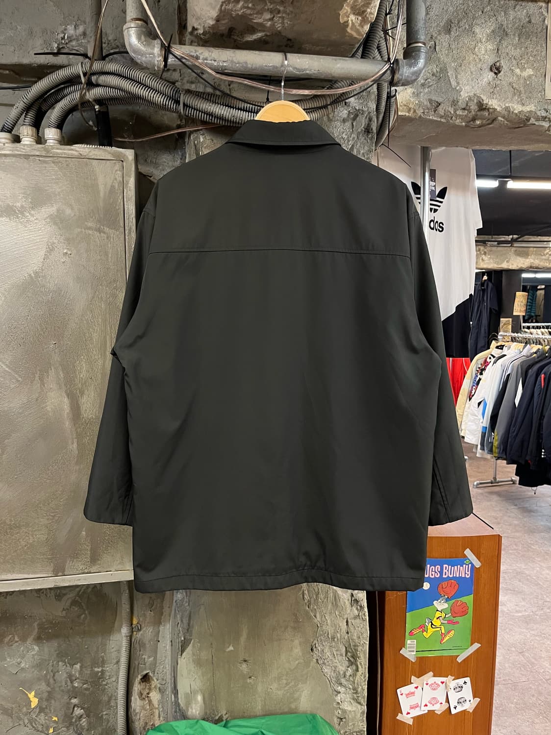 입생로랑 카라 버튼 자켓 딥그린 95 #csz1884 상품이미지2