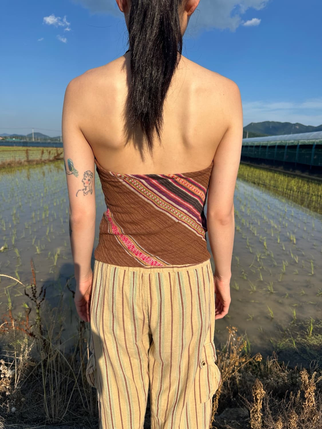 빈티지 폴로 랄프로렌 홀터넥 탑 상품이미지3