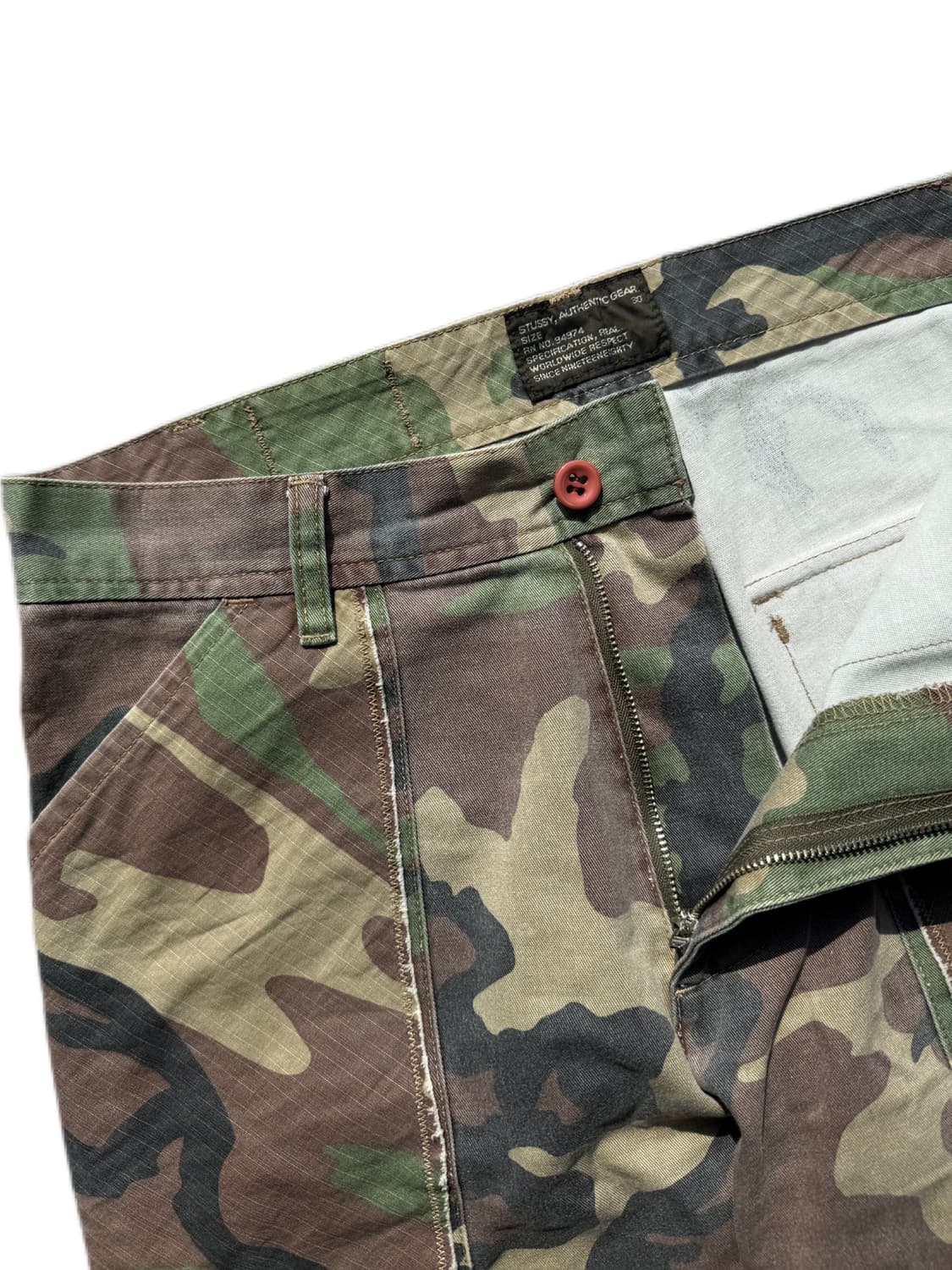 스투시 우드랜드 카모 팬츠 30in(-33in) 상품이미지4
