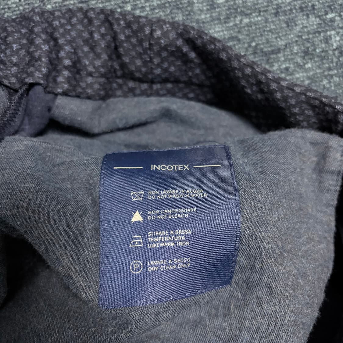 Incotex slowear brand 울 블렌드 팬츠 상품이미지5