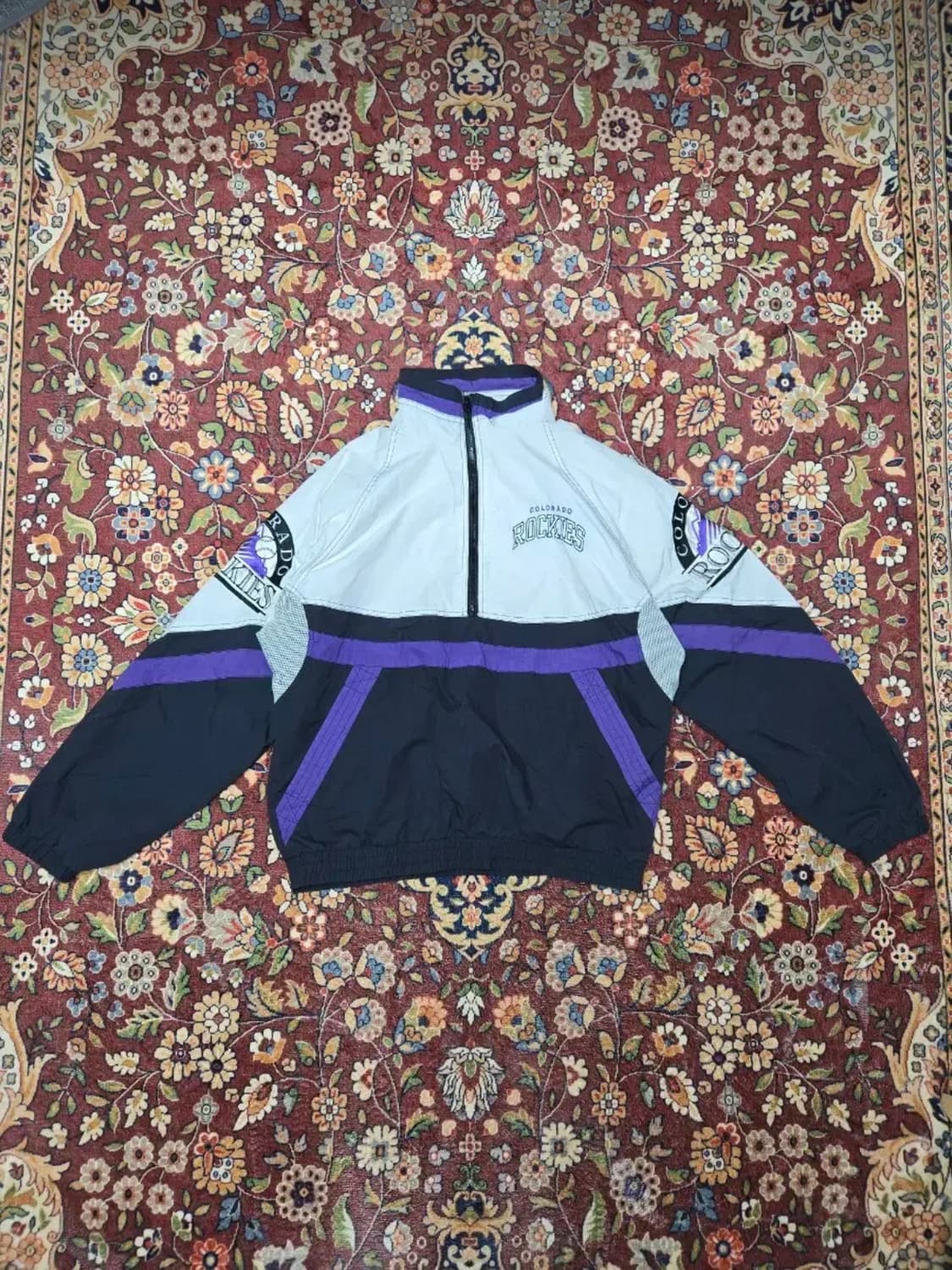 90s스타터 STARTER MLB 콜로라도 로키스 아노락 바람막이 (L) 상품이미지1