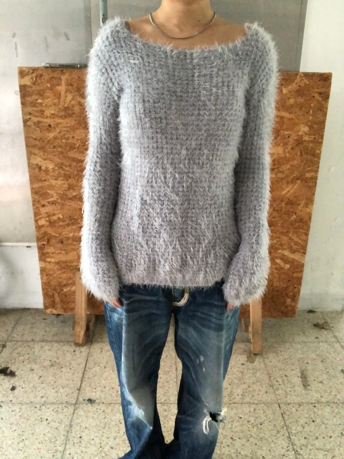 fur knit pullover 상품이미지6