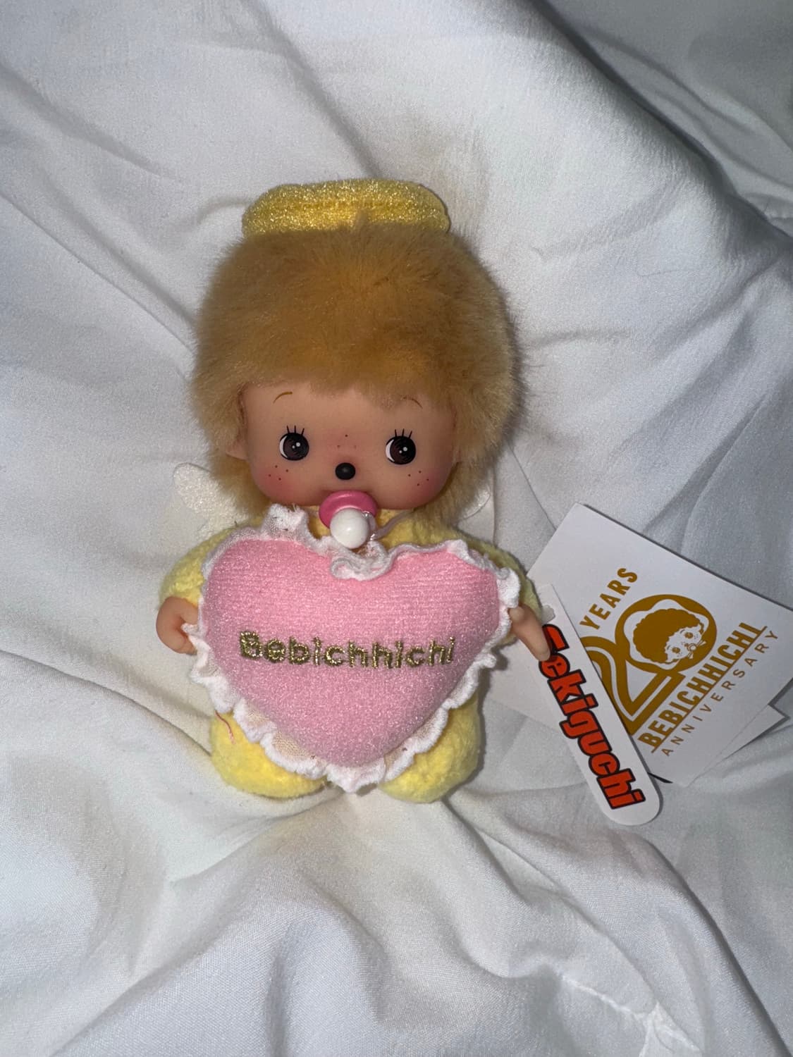 몬치치 20주년 한정판 해피엔젤 베비치치 인형 상품이미지1