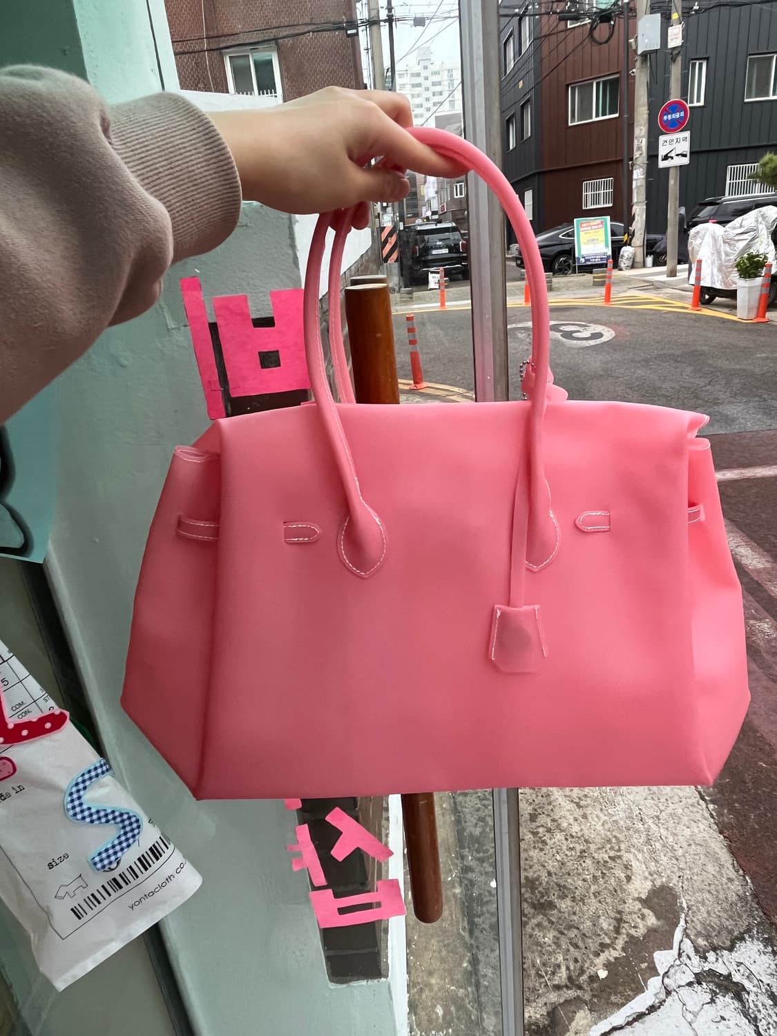 젤리버킨 - 찐핑크 커스텀 상품이미지8