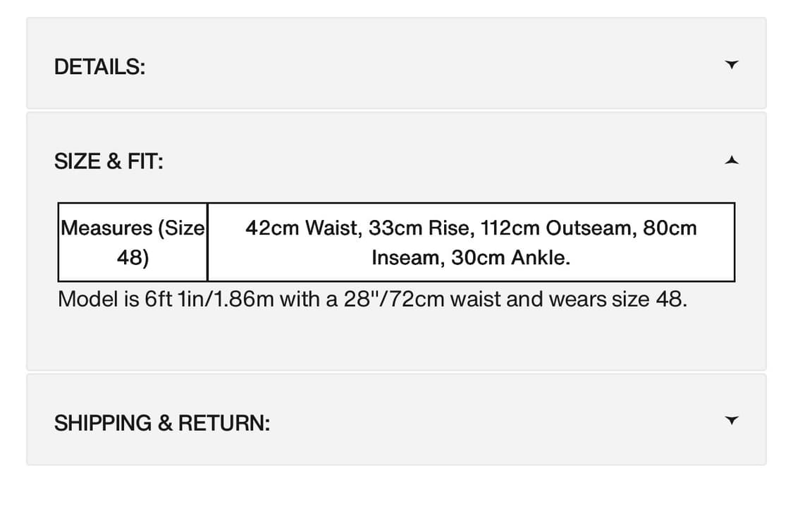 미하라야스히로 인스트루멘탈 팬츠 46 상품이미지7