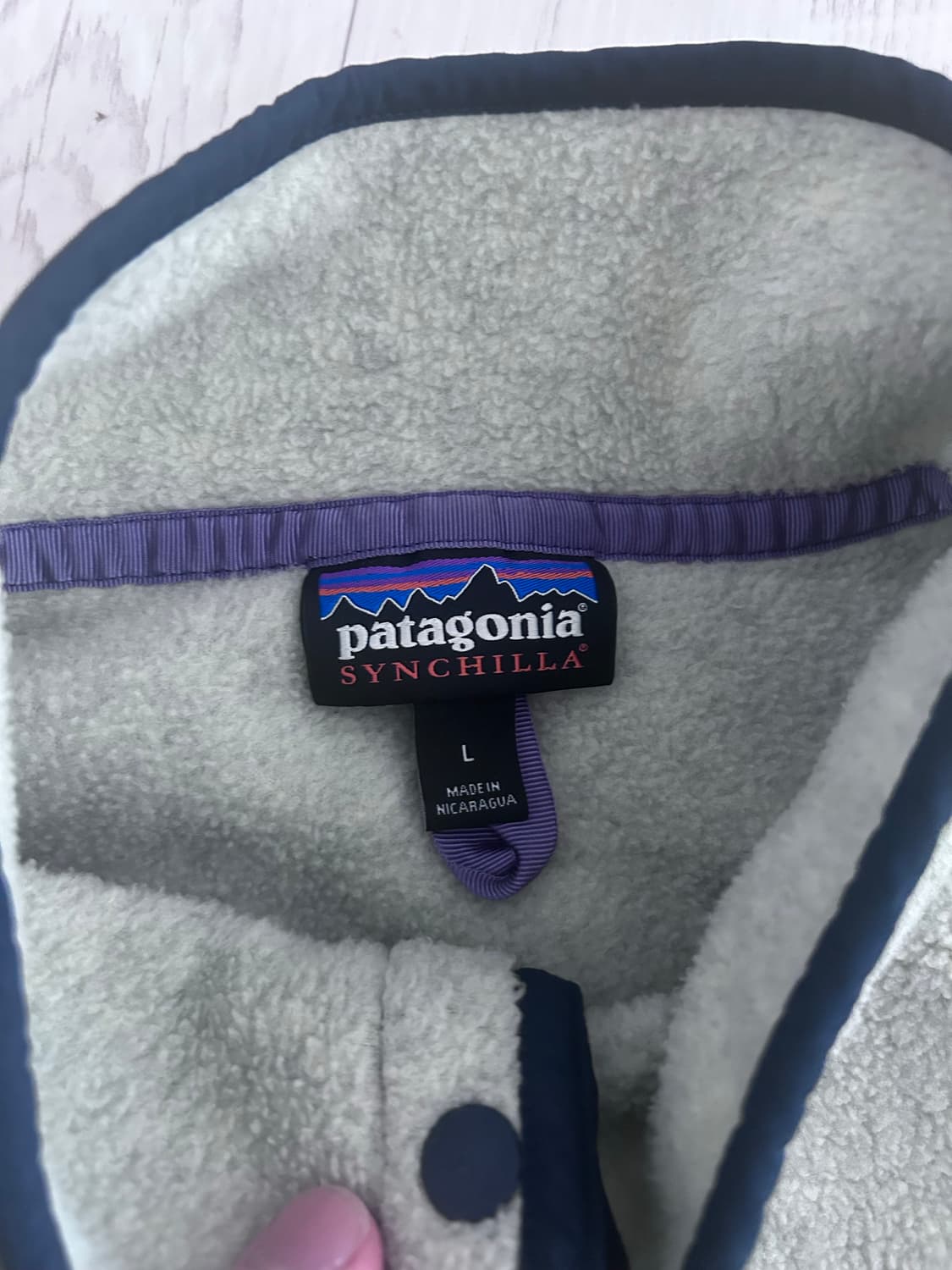 파타고니아 신칠라 플리스 풀오버 헤비웨이트 오트밀 L 상품이미지3