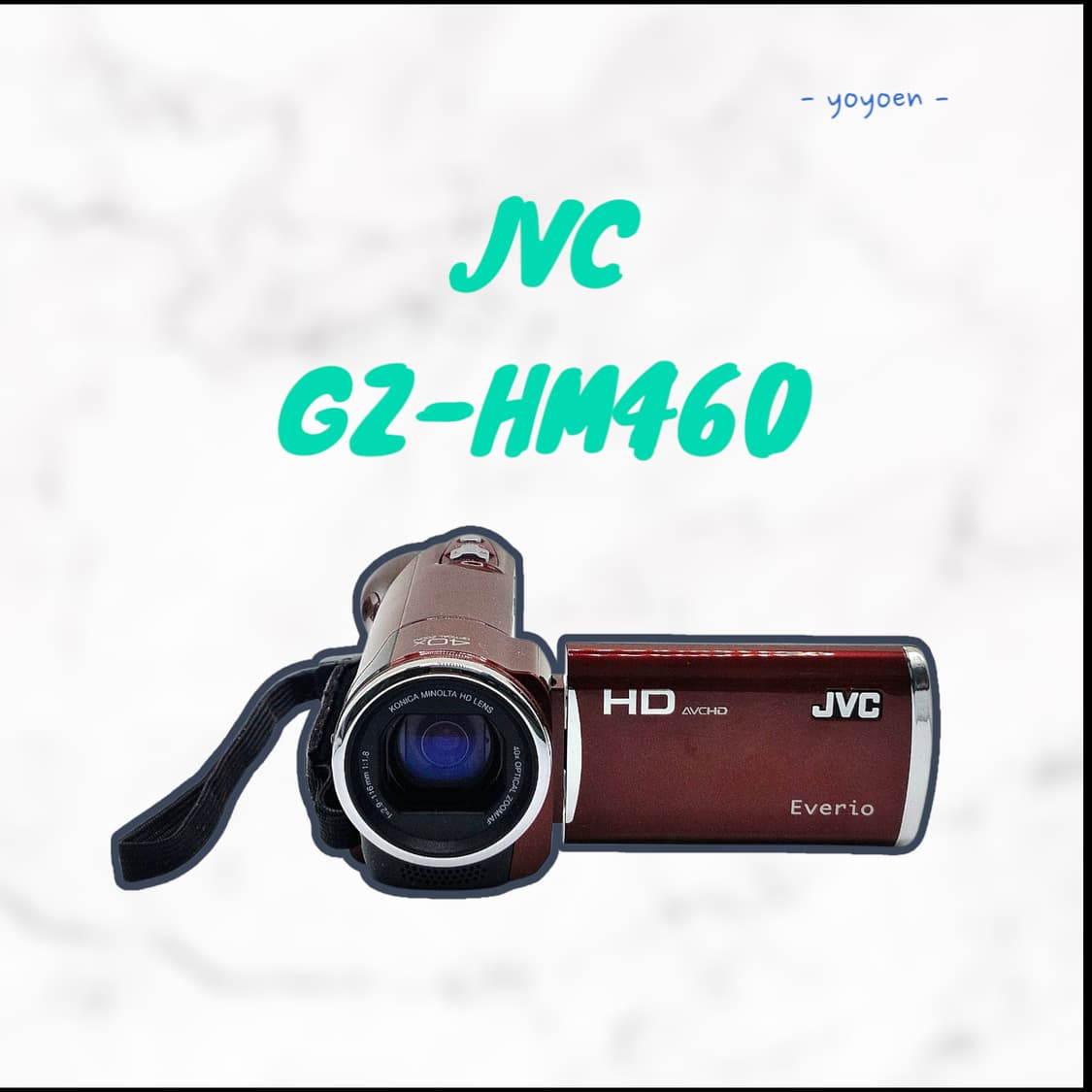 JVC GZ-HM460 빈티지캠코더 [ 꾸미기0 ] 상품이미지1