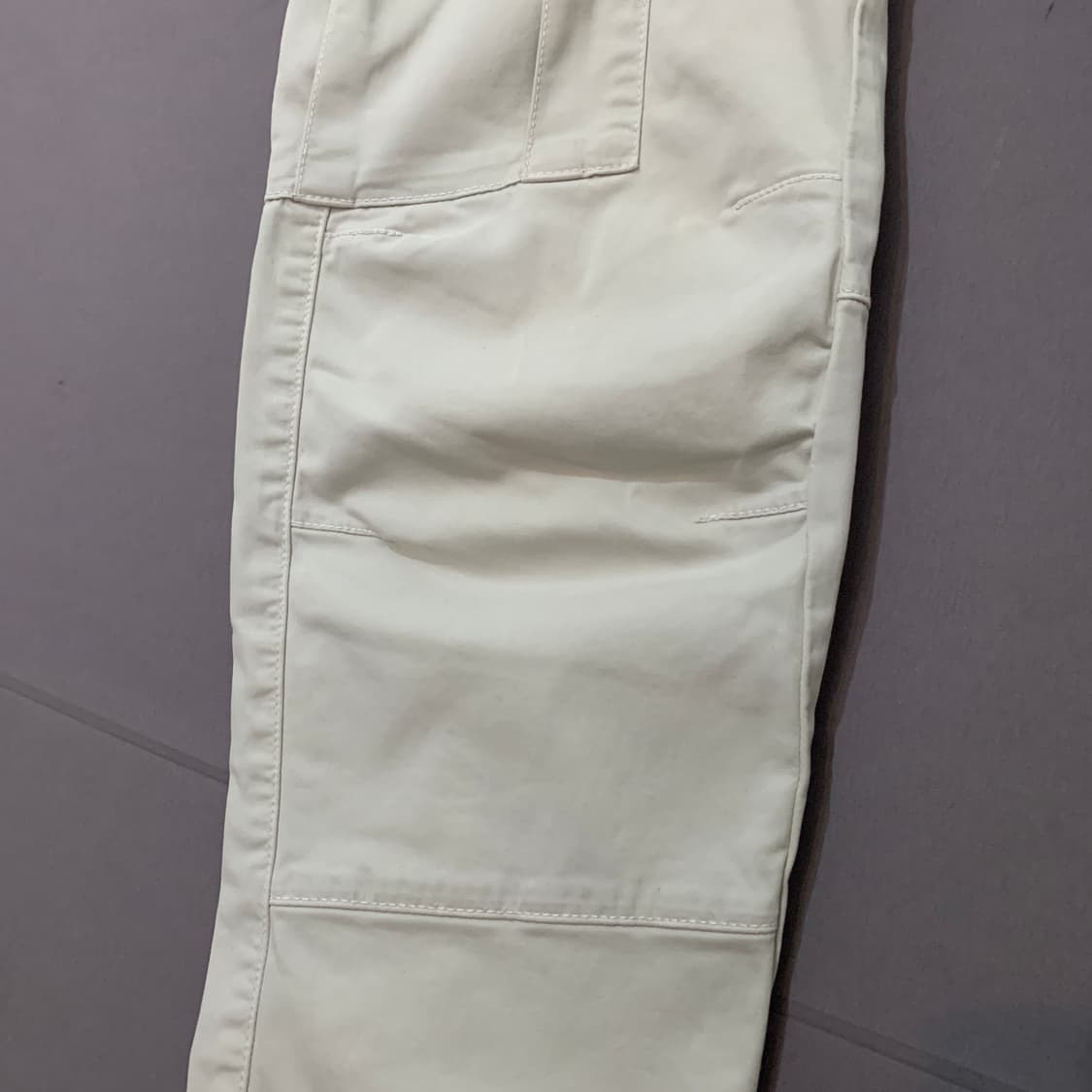 46 CP컴퍼니 렌즈 와펜 라이트 그레이 스판 카고 팬츠 상품이미지5