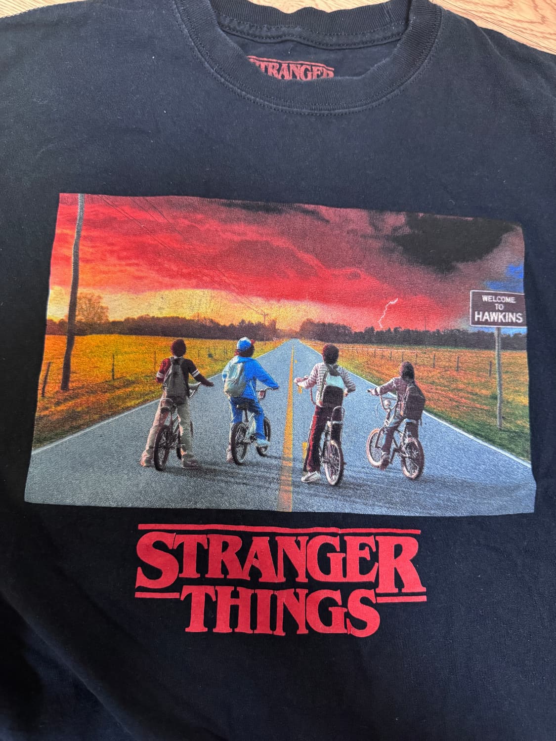 Stranger things 기묘한이야기 빈티지 티셔츠 상품이미지2