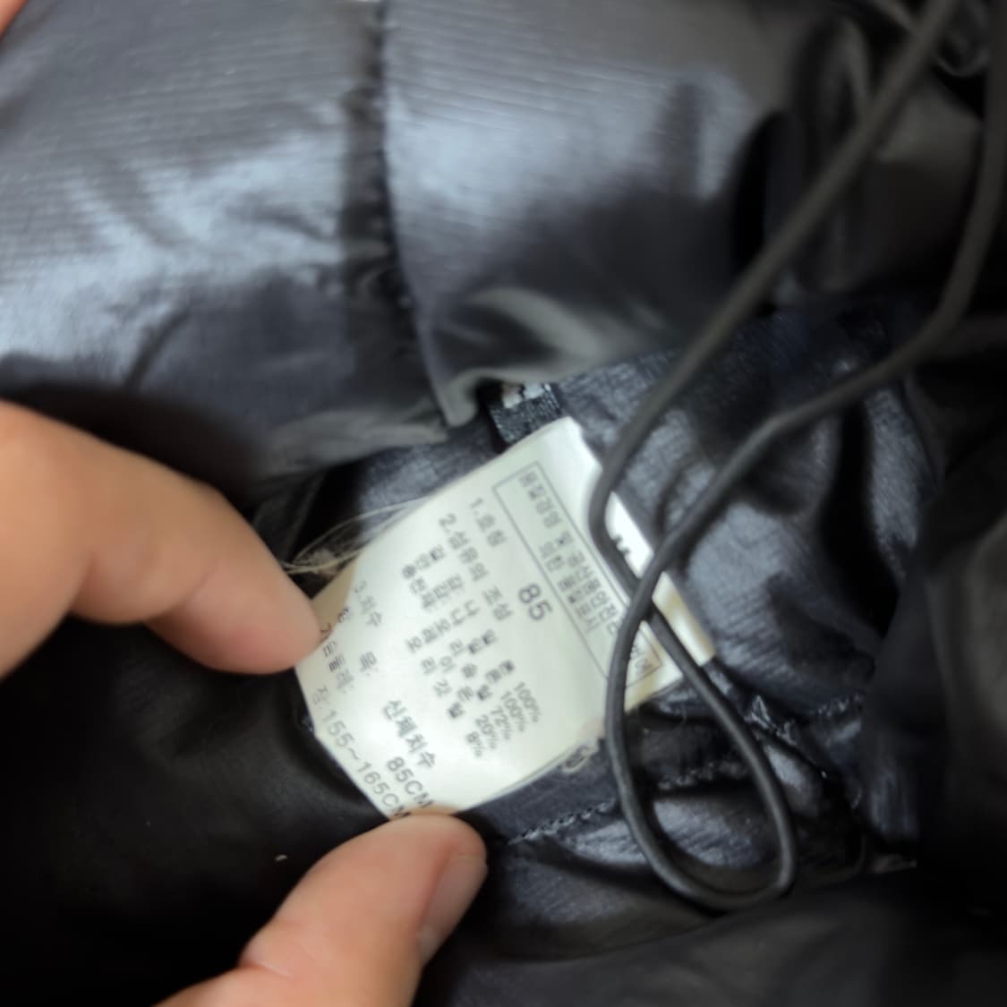 노스페이스 써밋 경량패딩 상품이미지5
