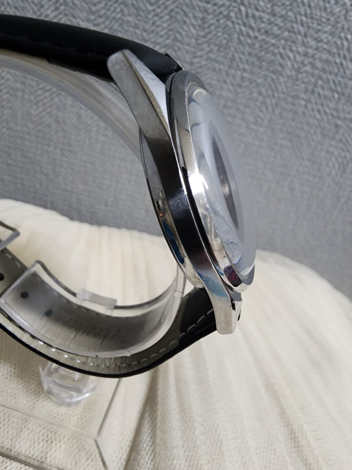 레노마 쿼츠 가죽 손목시계 상품이미지6