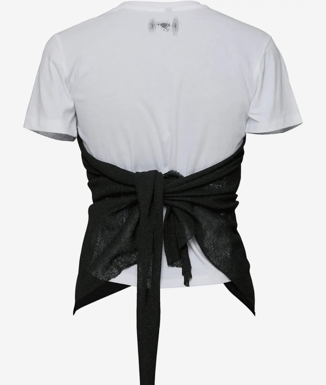 플레어업 뷔스티에 레이어드 반팔 티셔츠 상품이미지2