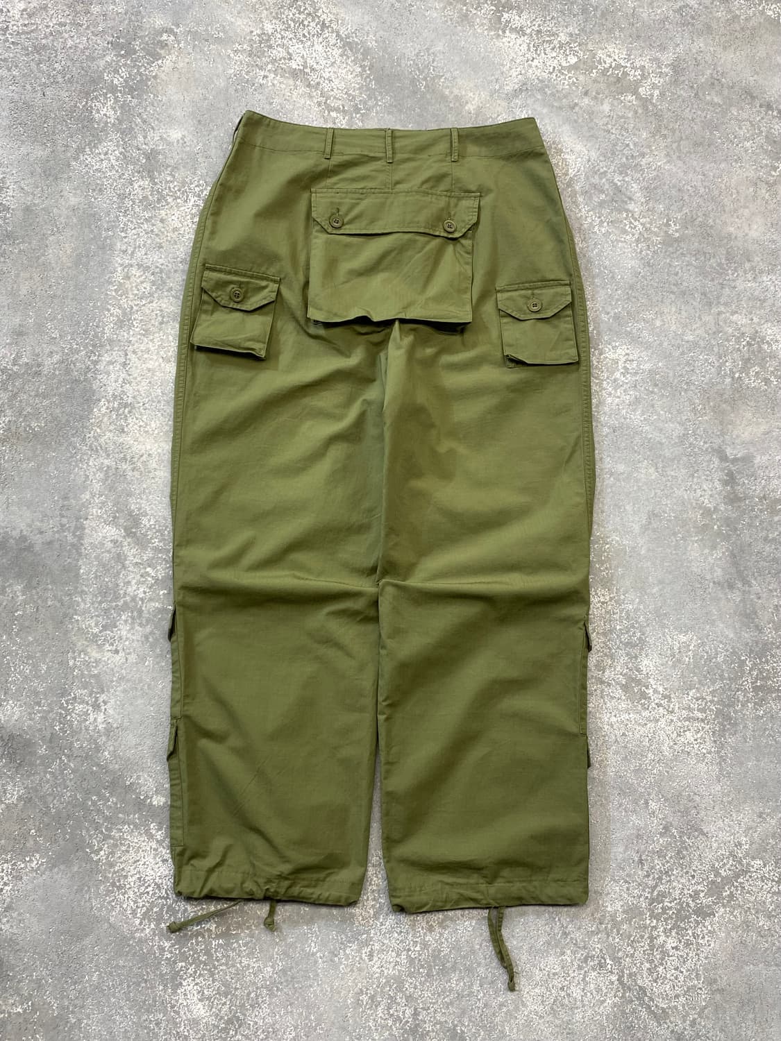 [L] Outstanding 아웃스탠딩 립스탑 밀리터리 몽키팬츠 상품이미지7