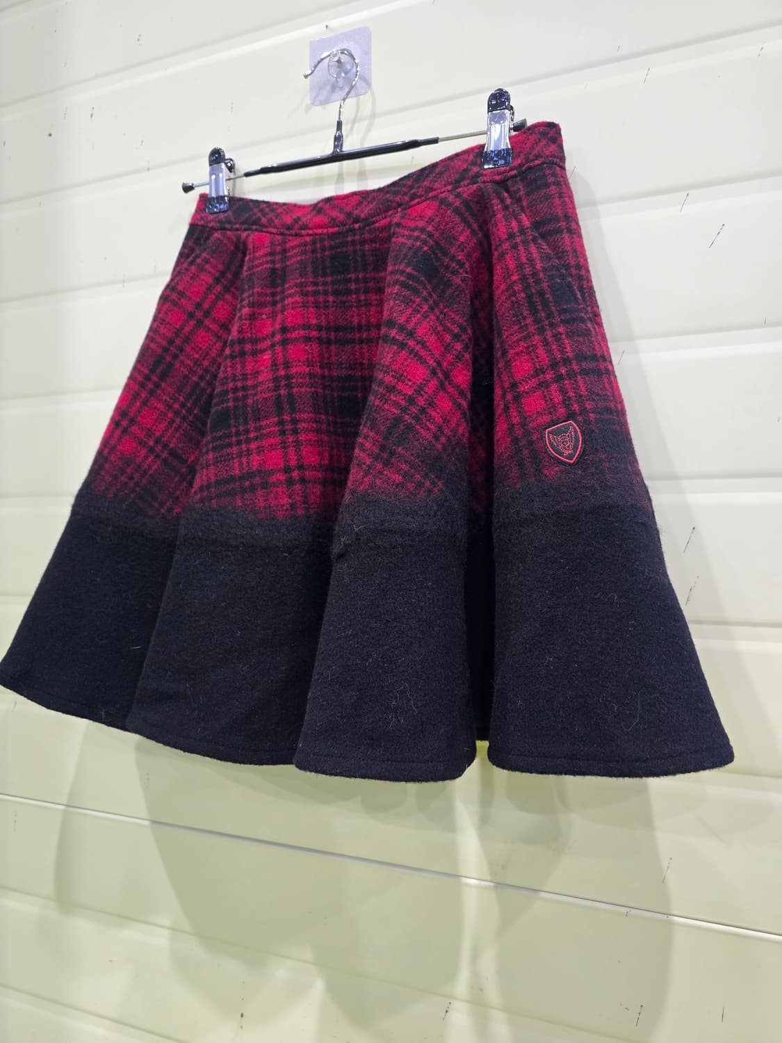 Steve J & Yoni P 울 플레어 스커트 상품이미지10