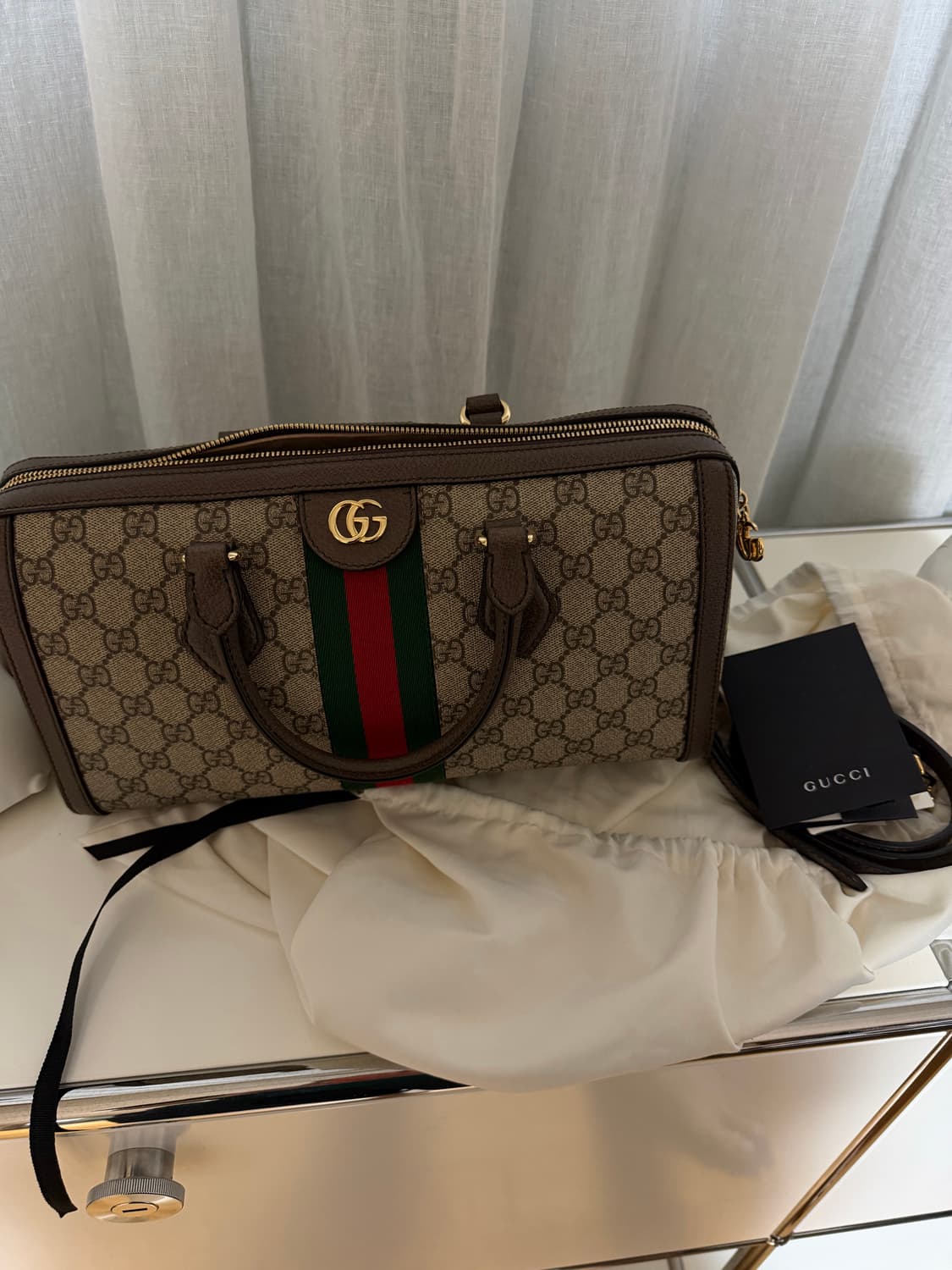 구찌 오피디아 gg 스몰 더플백 상품이미지1