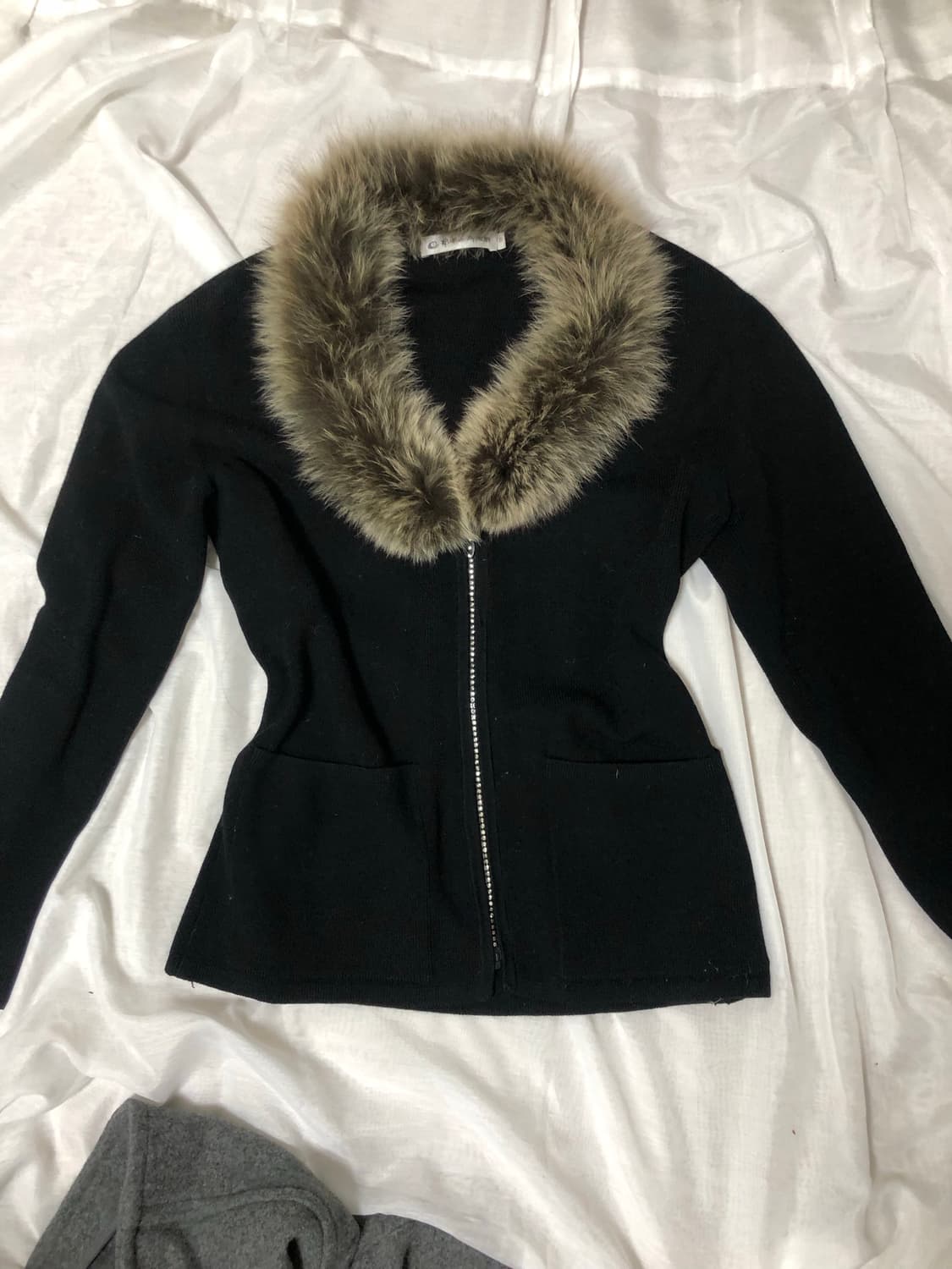 퍼 가디건 상품이미지2