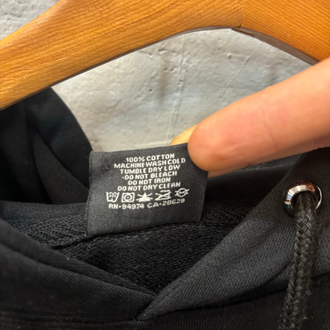스투시 X BEEN TRILL 8볼 월드투어 블랙 후드티 M 상품이미지8