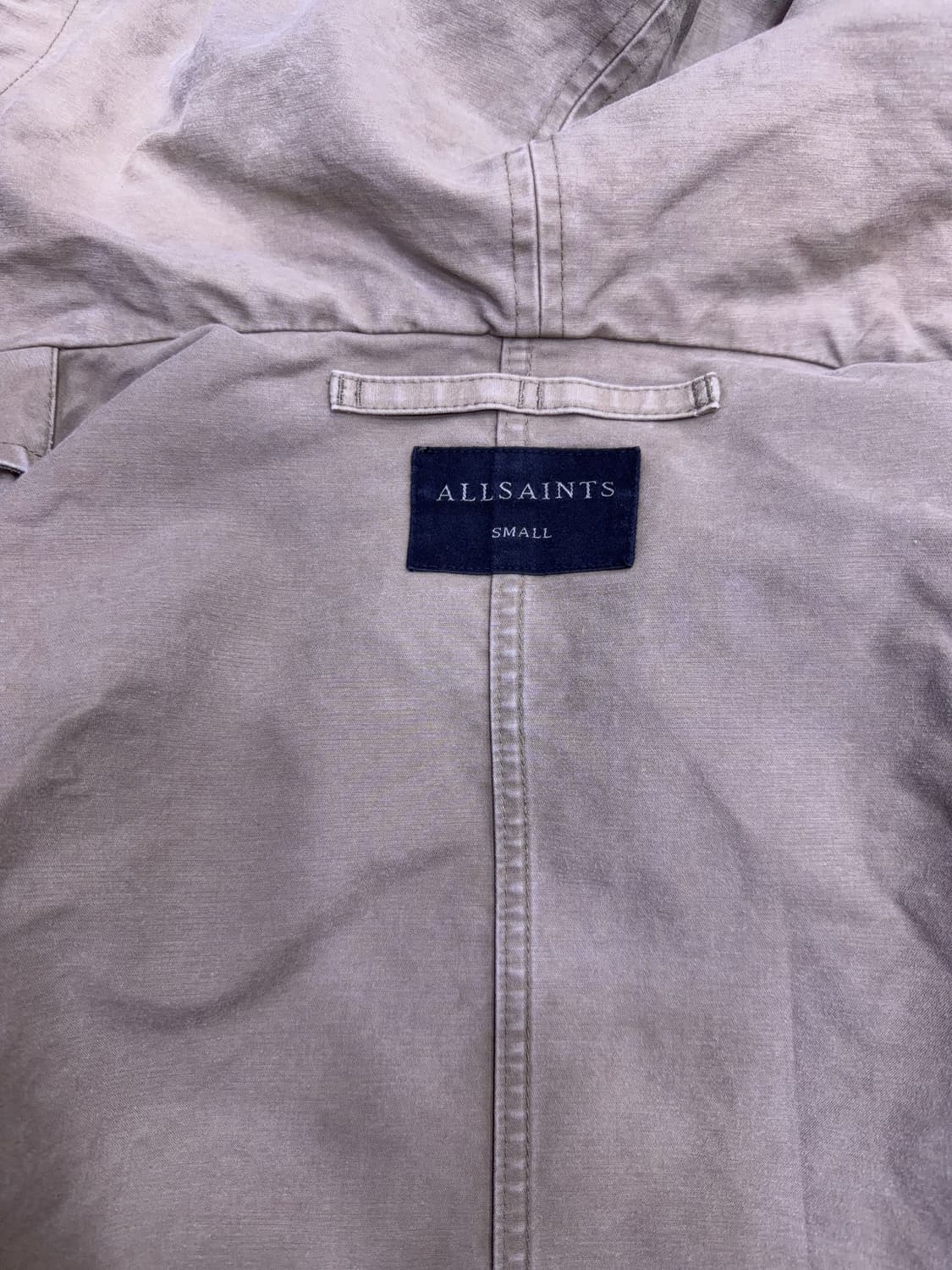 올세인츠 밀리터리 후드 야상 필드자켓 베이지 S 상품이미지10