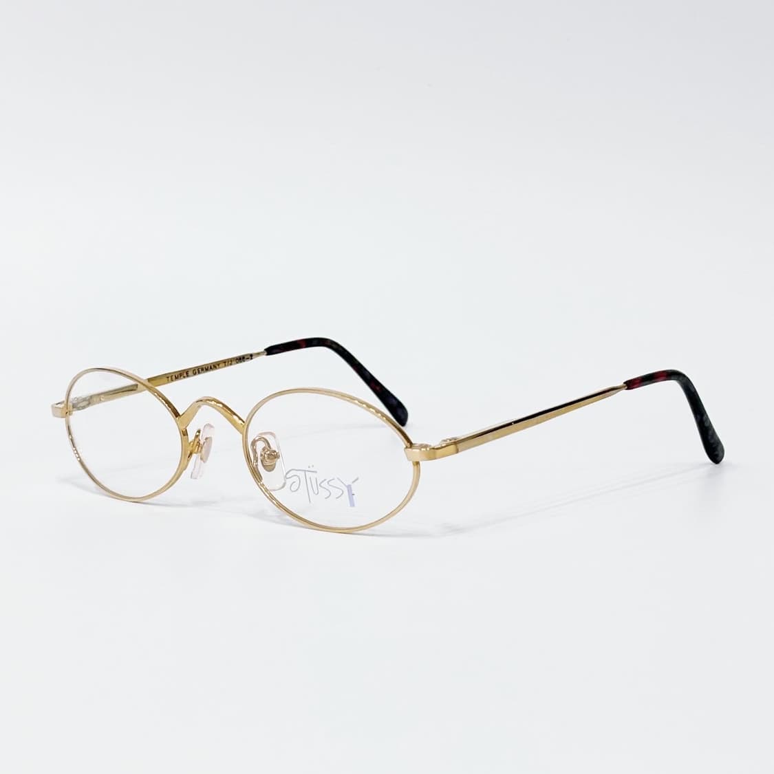 STUSSY 골드 메탈 데드스탁 빈티지안경 상품이미지2