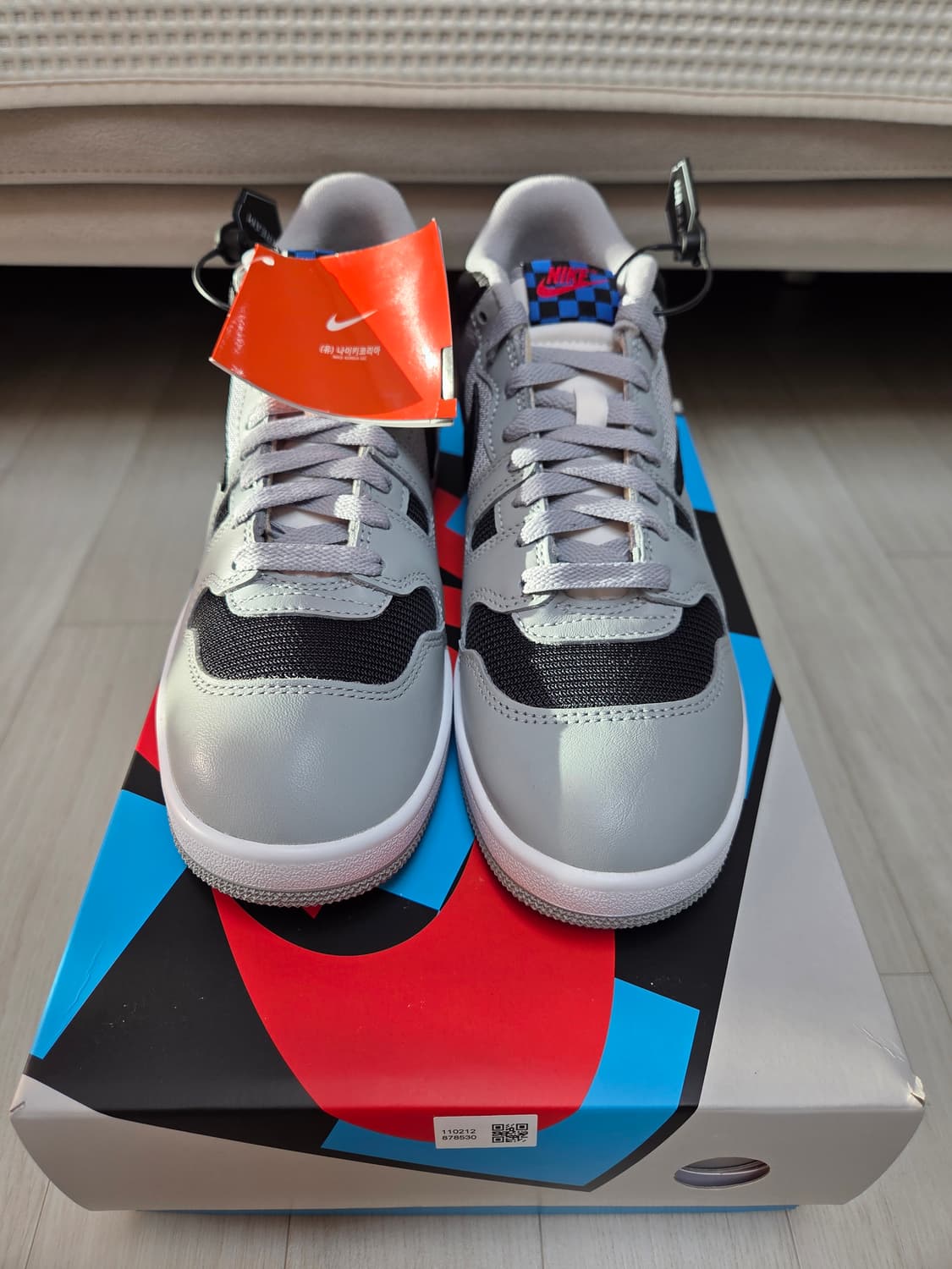 트래비스 스캇 맥어택 SP 라이트 스모크 그레이 [250, 새상품]  상품이미지2