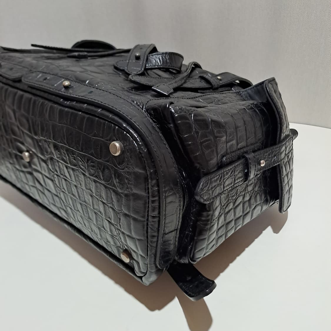 (새제품) 리누이 가죽 투포켓 백팩 B206 상품이미지9