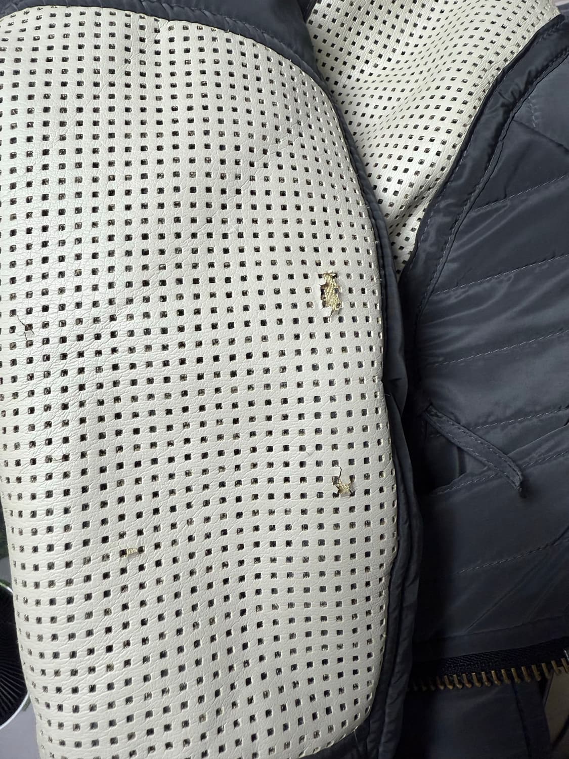 [L] 앤더슨벨 브라이언 바이커 패디드 점퍼 상품이미지3