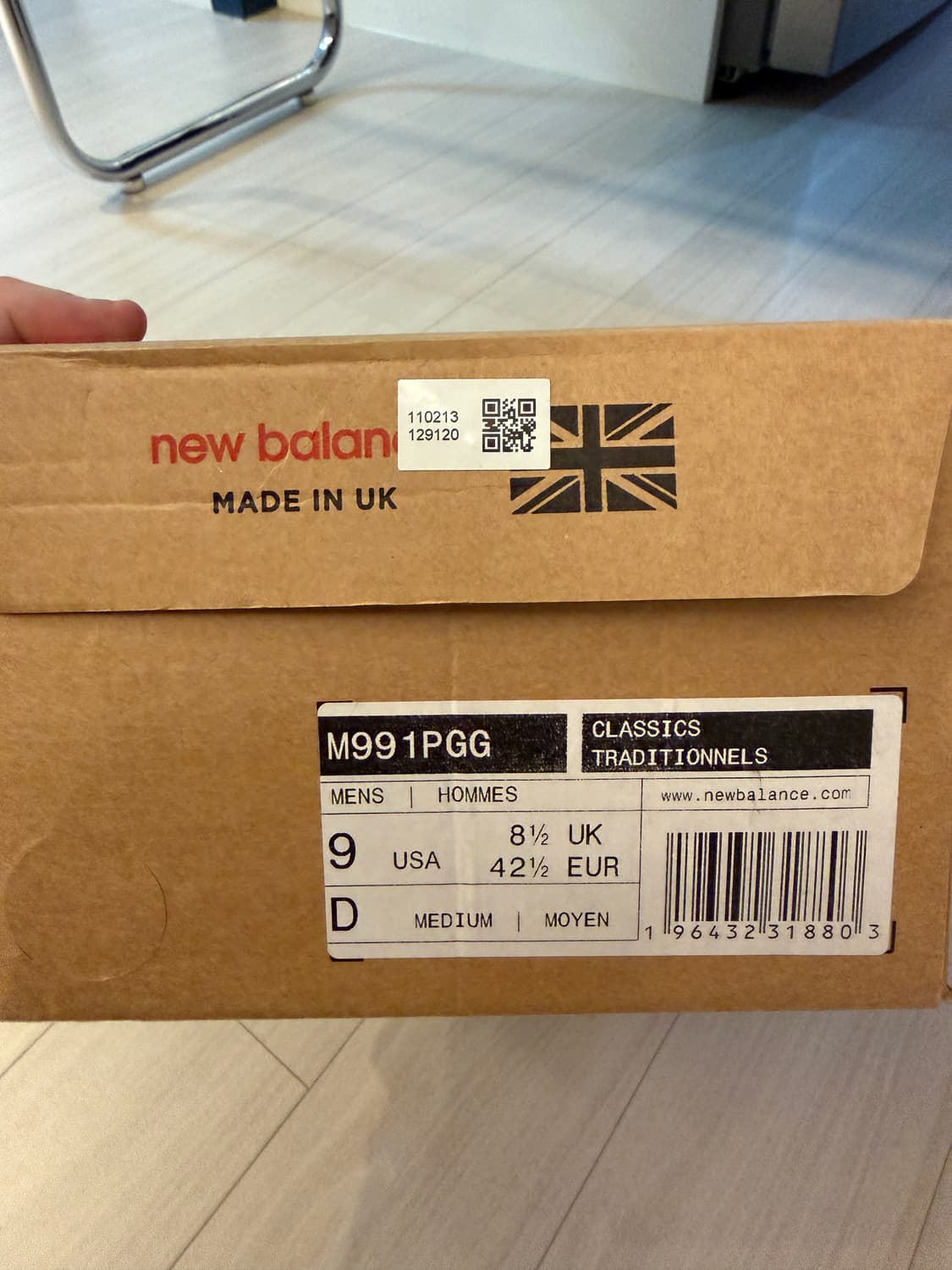 [270] 뉴발란스 991 핑크그레이 상품이미지4