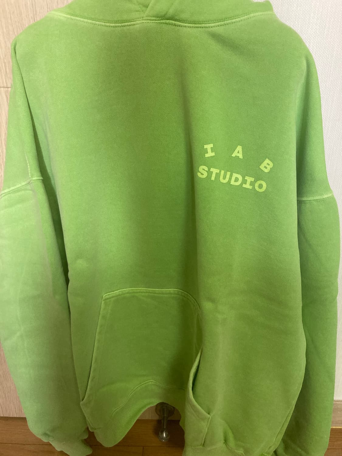 아이앱 스튜디오 후드티 + 에코백 세트 그린 상품이미지2