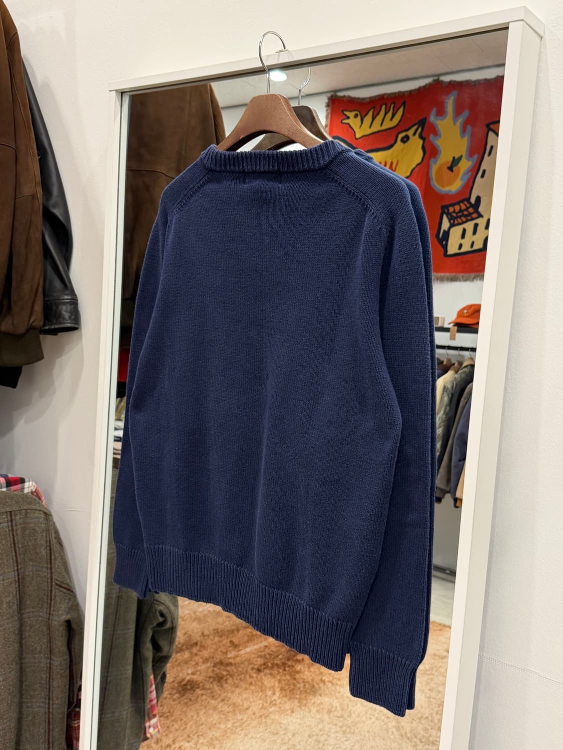 90s Eddie Bauer 에디바우어 코튼 크루넥 니트 상품이미지5