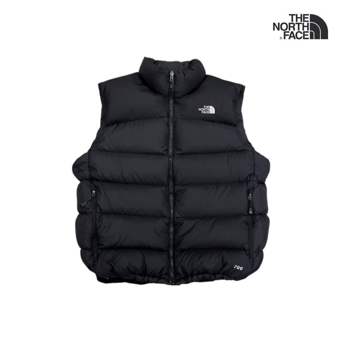 노스페이스 700 눕시 푸퍼 조끼패딩 블랙 상품이미지1