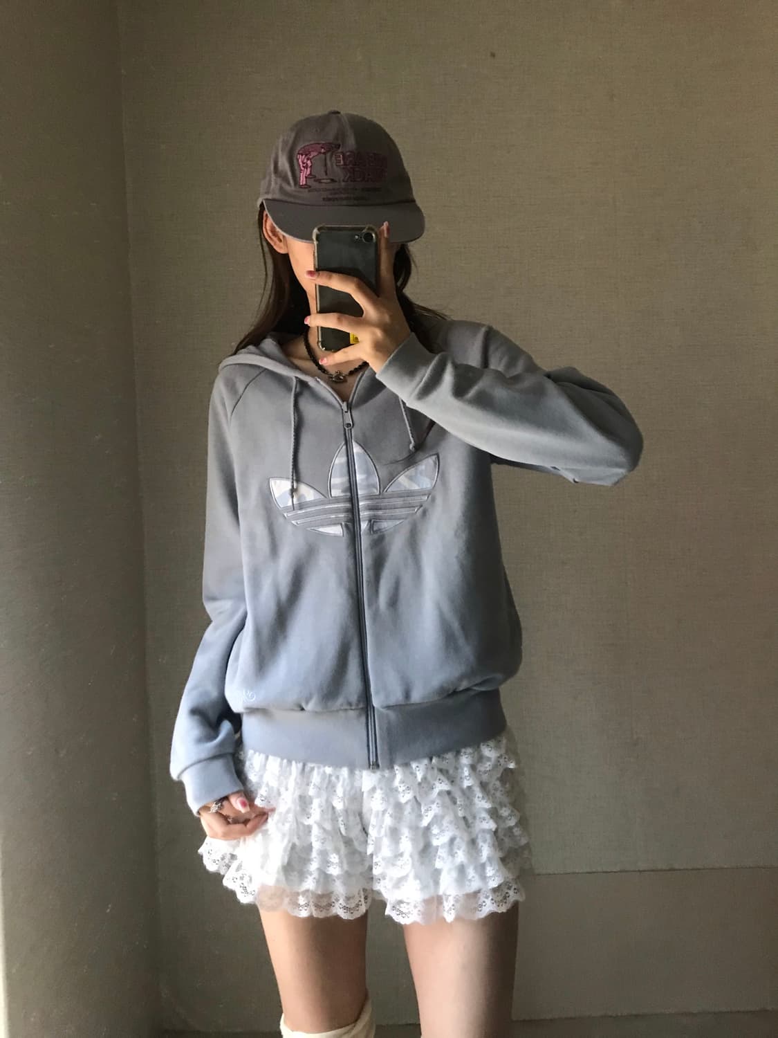 아디다스x미시엘리엇 카모 후드집업 상품이미지3